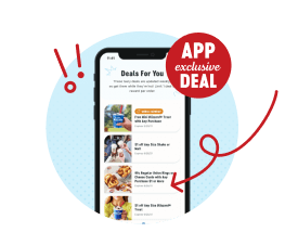 Phone screen showing app-exclusive deal