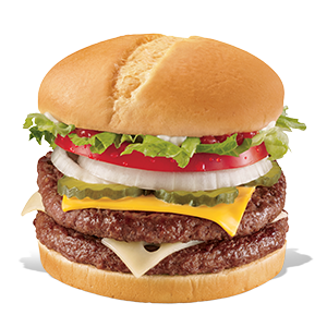 ½ lb. GrillBurger with Cheese