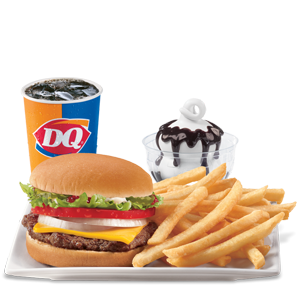 Deluxe Cheeseburger Lunch