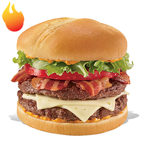 ½ lb. FlameThrower GrillBurger