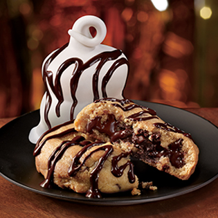 Fudge Stuffed Cookie Bakes Treat