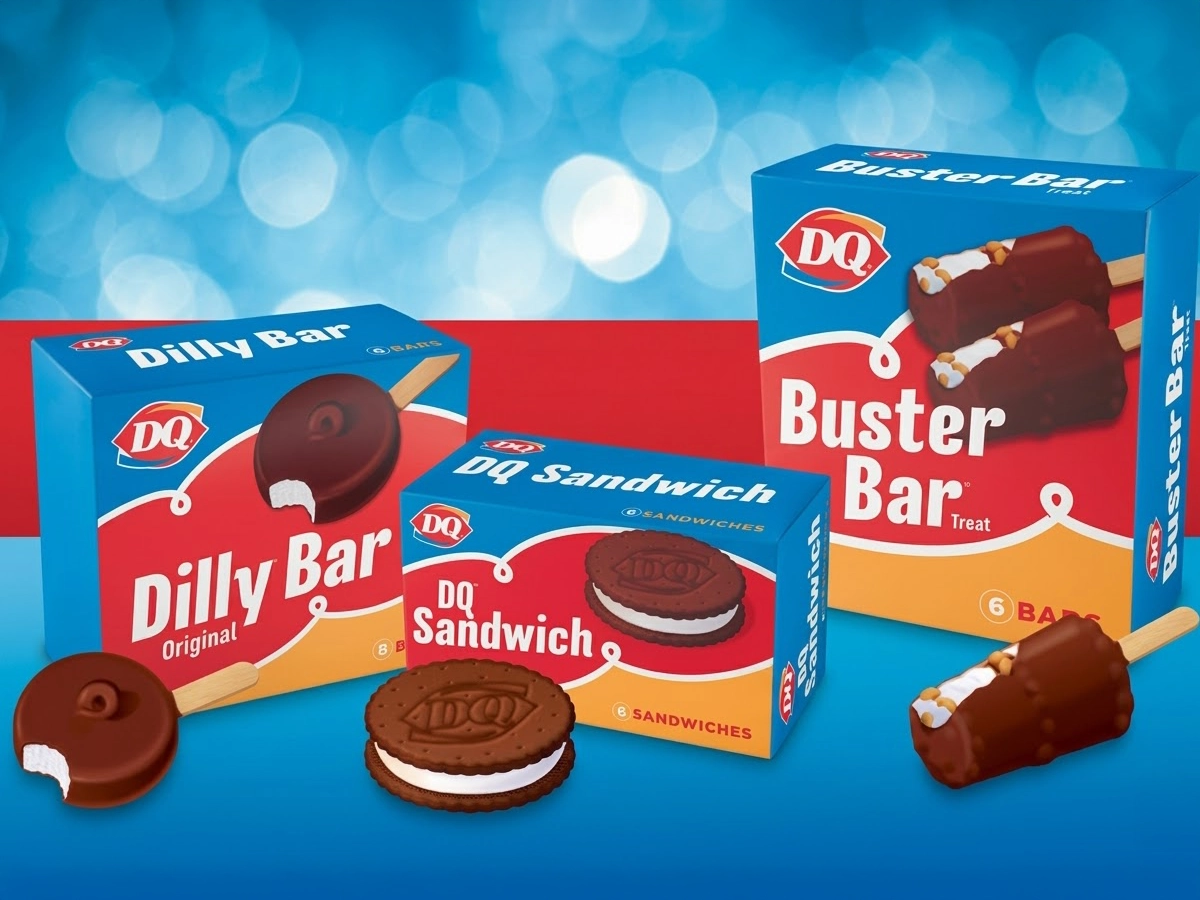 Dairy Queen novelties six packs