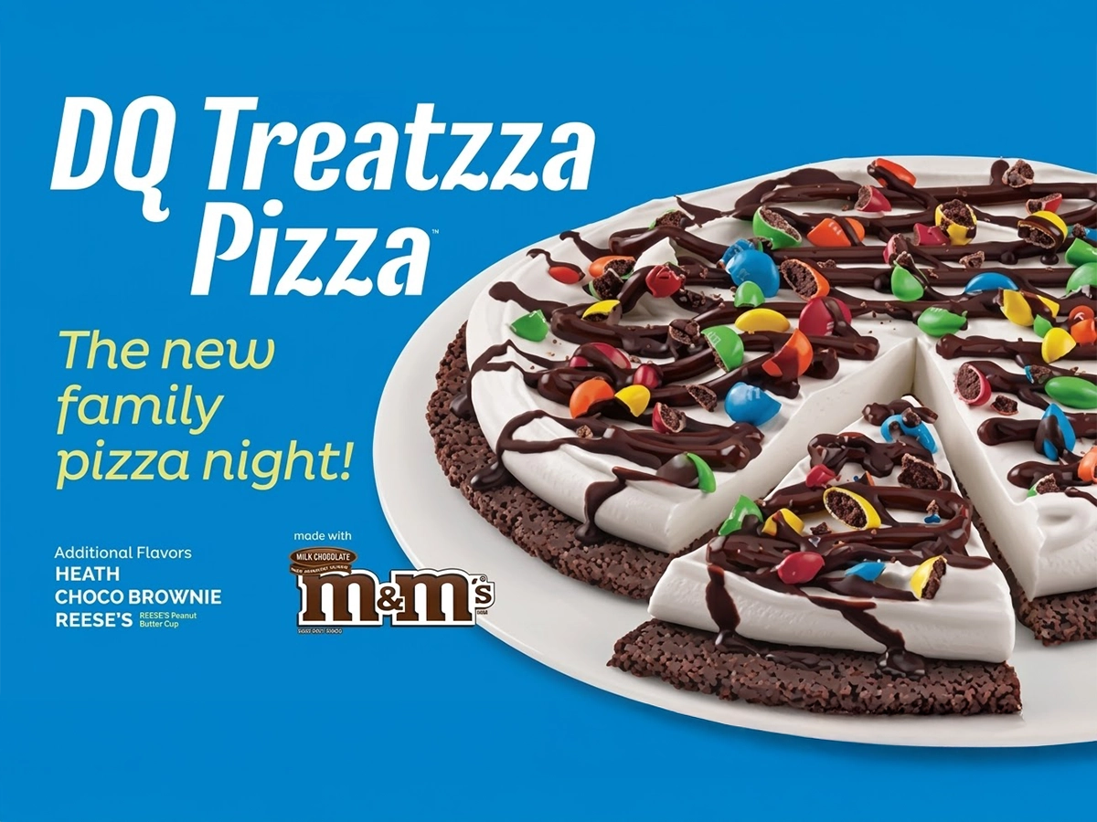 Dairy Queen Treatzza Pizza