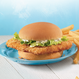 Dairy Queen Alaskan cod sandwich