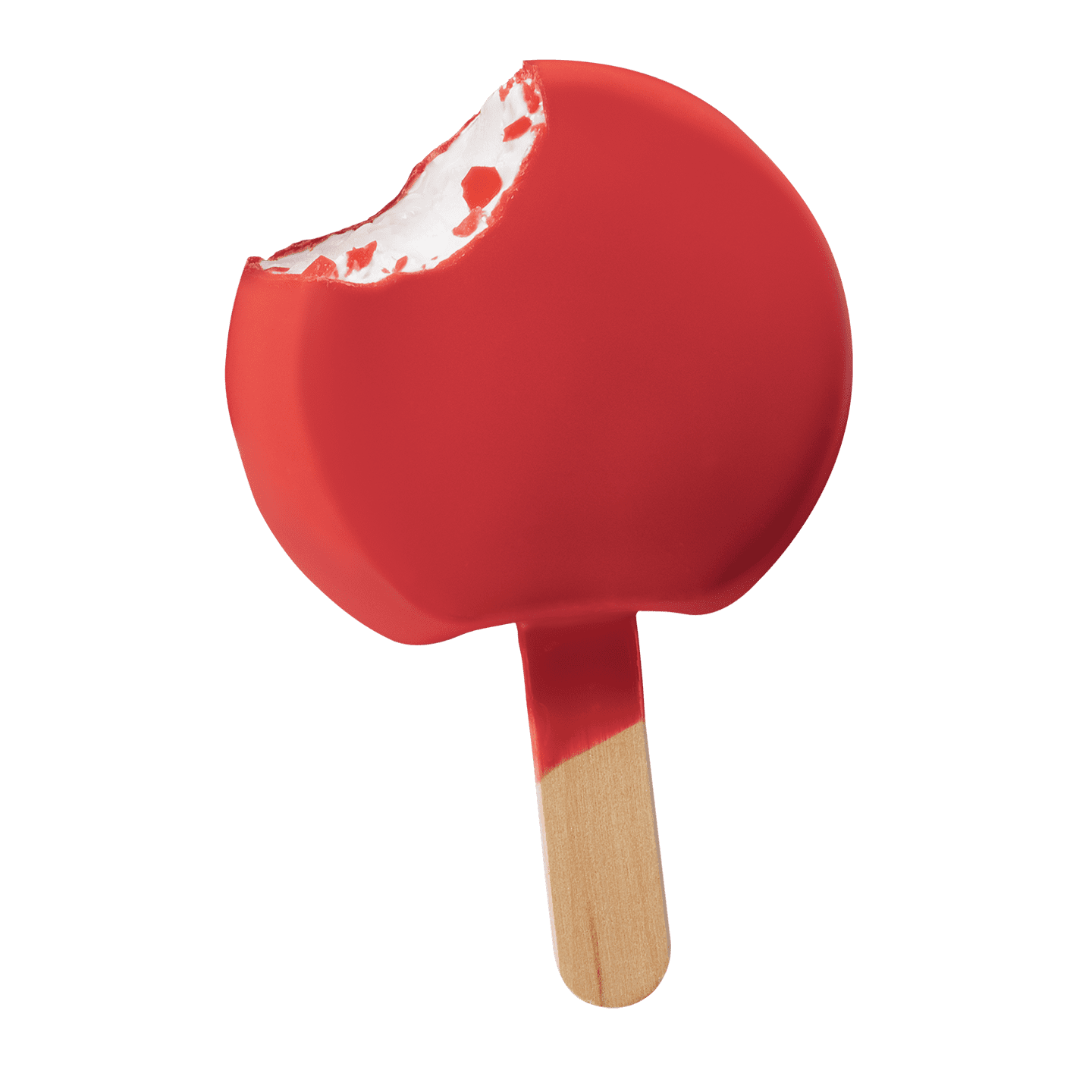 Cherry dipped soft serve dilly bar