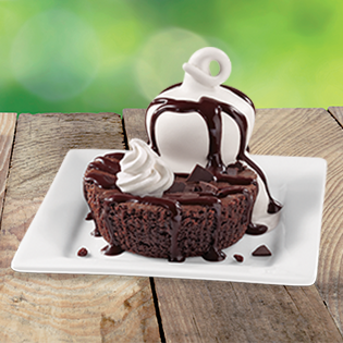 Triple Chocolate Brownie DQ Bake